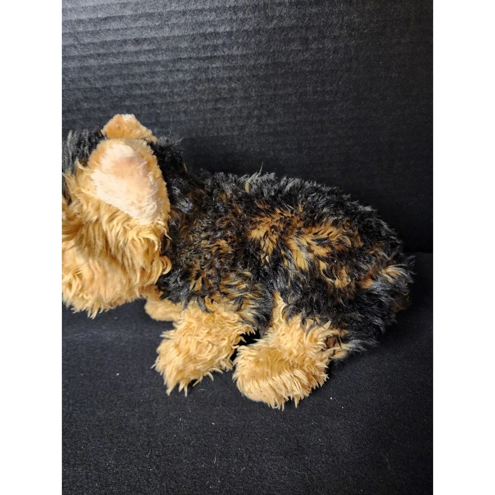 Webkinz Yorkshire Terrier Plush Ganz Tan Black Yorkie Dog Stuffed Animal NO CODE